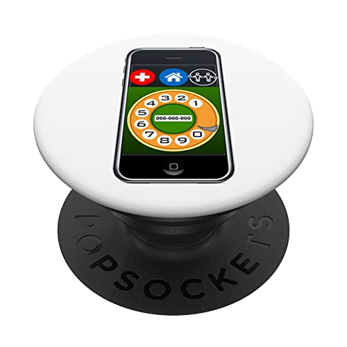 Teléfono celular de la tercera edad 2 PopSockets PopGrip Intercambiable