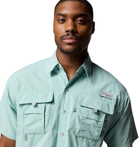 Image of Columbia Men's PFG Bahama II Short Sleeve Fishing Shirt