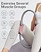 YOTTOY Pilates Ring,15 Inch Magic Circle Ring for Women Thighs,Core and Arms,Exercise Ring Pilates Equipment for Home Workout & Yoga Equipment (Grey)
