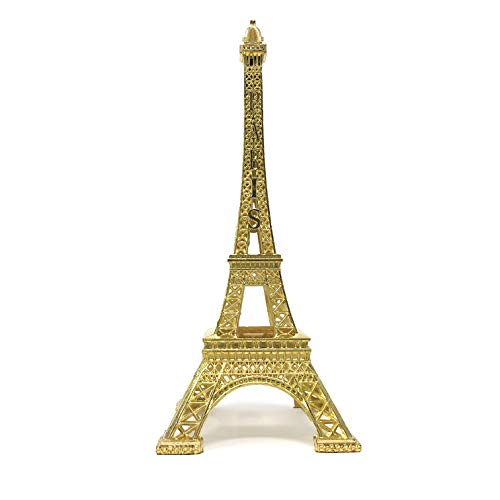 allgala Eiffel Tower Statue Decor Alloy Metal, and Size (10