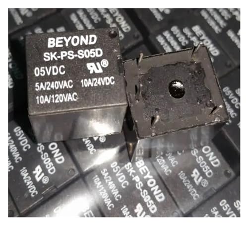 Relé de 5 pines SK-PS-S05D 5V T73-1C para control de circuitos de automoción y electrónica básica