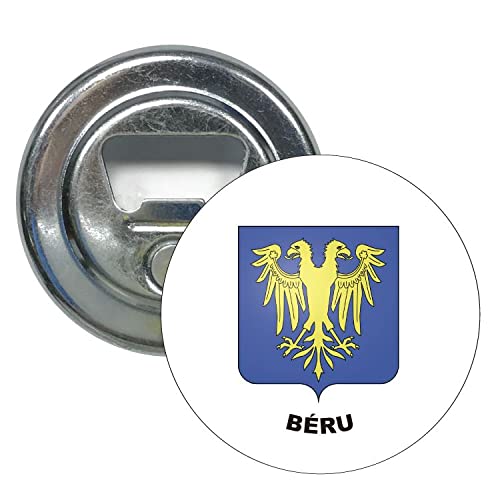 ROUND OPENER. HERALDIC SHIELD BERU YONNE FRANCE