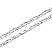 Produktbild Roapk Reine 925 Sterlingsilber Figaro Kette Halsketten Schmuck Geschenk 5,5 Mm Breite Längen 20"/50Cm 22"/55Cm 24"/60Cm-60Cm