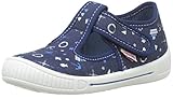 Weicher Gehcomfort superfit Jungen Bully Niedrige Hausschuhe, Blau (Blau 80), 23 EU
