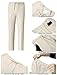 JOYLYJOME Men's 2 Piece Linen Suits Regular Fit Casual 2 Button Jacket Pants for Summer Beach Wedding Beige Suit for Men XL