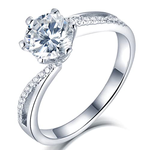 Bague luxe femme en argent 6 griffes pour sublimer vos soirées de gala