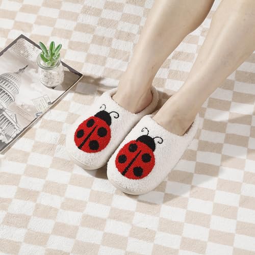 Dachshund Dog Slippers For Women Men Cute Animal Cartoon Ladybug Butterfly Cat Slippers Slides Memory Foam Slip On House Shoes4