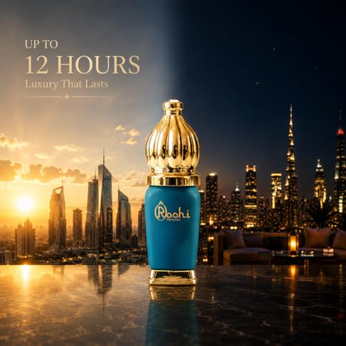 Image of Roohi Velvet Musk (Misk-Al-Harir) | Alcohol-Free Perfume Oil with Powdery Musky Accords | Long-Lasting Attar | Roll-On Perfume Oil | Unisex | 3ml