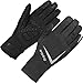 GripGrab Gants de Cyclisme Optimus - pour Adulte - Imperméables - pour l'hiver - Rembourrés - pour écran Tactile - Noir - Taille L