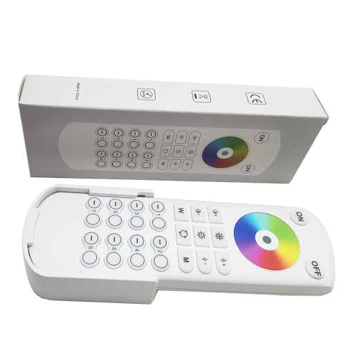 Control remoto LED con WiFi 2.4GHz RGB+CCT 8 zonas miniatura 1