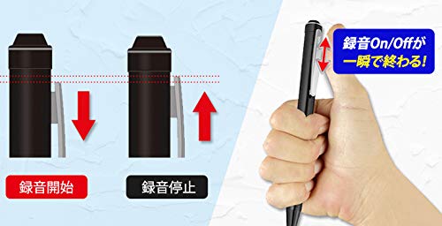 ベセト(BESET) ペン型ボイスレコーダー VR-P006N の商品画像 3