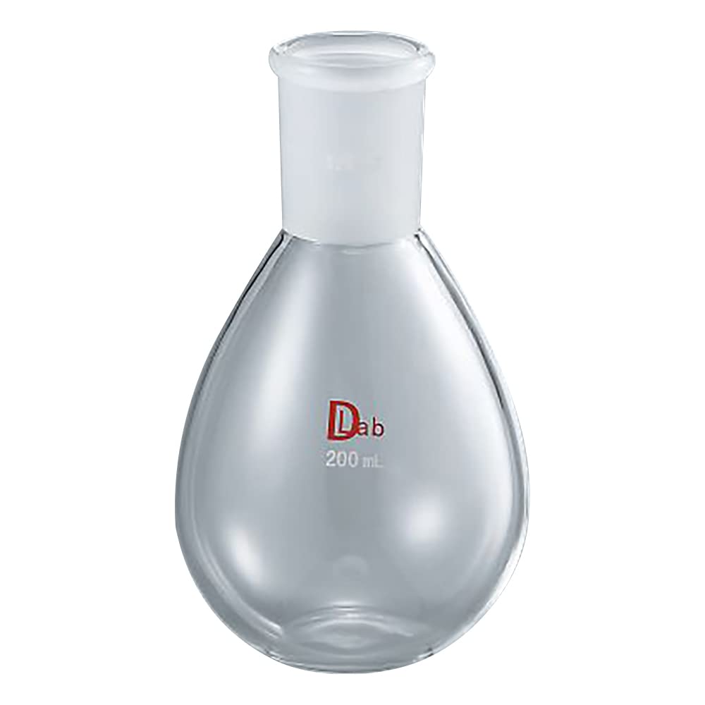 Amazon | アズワン 共通摺合平底ナスフラスコ(硼珪酸ガラス-1) 200mL