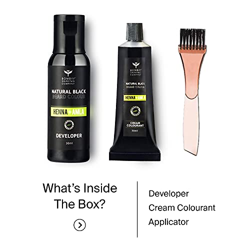 Bombay Shaving Company Beard Colour For Men Natural Black miniatura 4