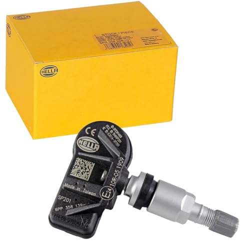 Capteur de roue HELLA 6Pp 358 139-301 pour système de contrôle de pression des pneus d'origine