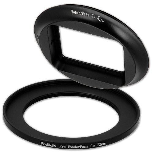 Filtro 72mm GoPro Hero 3 Adaptador Fotodiox Pro WonderPana Go Deep Ring