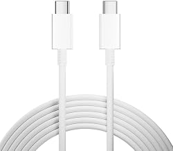 100W Dash Warp Fast Charging cable Compatible With Redmi Note 14 Pro/Note 14 Pro+/Note 14/Note 13/Note 13 Pro/13/14C/13R/13C/12/12 Pro (All Series) White