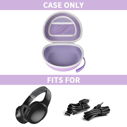 Image of Headphone Case for Skullcandy Crusher /Hesh /Evo, for JLab JBuds Lux ANC | for TOZO HT3 /HT2 Wireless Over-Ear Bluetooth Earphones, Travel Carrying, Daily Commute /Gym /Outdoor Use, Hard Box Only