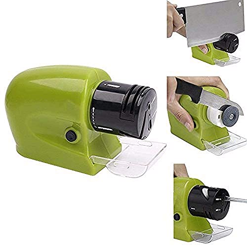 Lucifer Impex Electric Knife Sharpener Motorized Sharpening Power Sharpener Precision Scissors Sharp Tool Home Kitchen Electric Grind Machine Electric Knife Sharpener