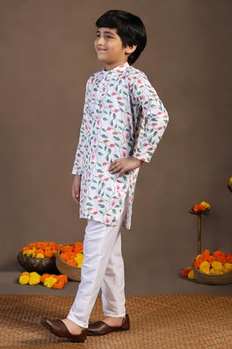 Image of Fashion Dream Boy Teal Kurta Pyjama Set|Boy Kurta Set|Kurta Pyjama Set
