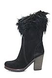 prada stiefeletten sale Heavy-Duty Gummisohle Prada Damen Schwarz Leder Stiefelette 3U5377 38 EU