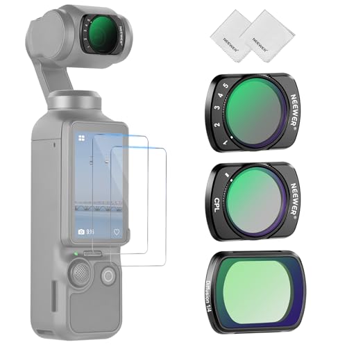 NEEWER tB^[Lbg ND+CPL+ubNgU1/4tB^[Zbg Rp`u Osmo Pocket 3 Creator ComboANZT[ ND2-32 }`R[g HDwKX  ~Ό 2XN[veN^[/2