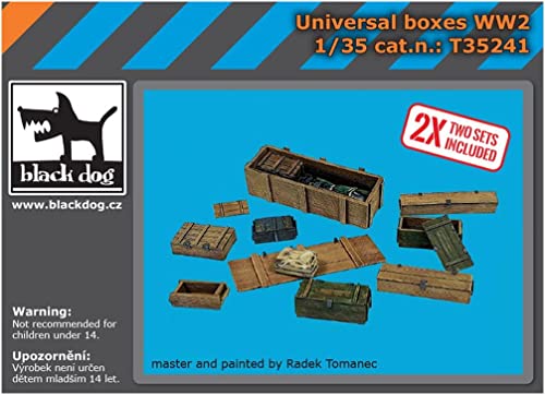 Blackdog Haut35241 1/35 Wwii Box Set, Plastic Model Parts #TOP1