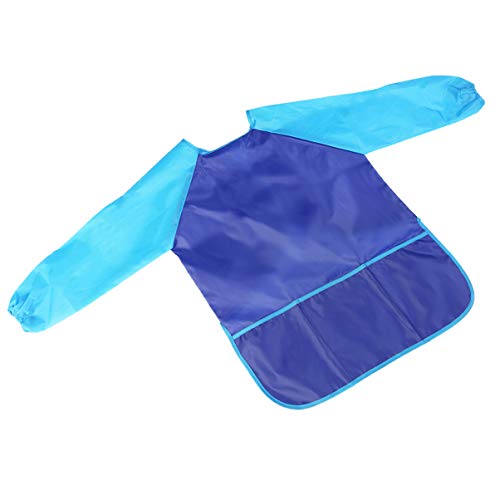 SOIMISS Enfants Art Blouse Étanche à Manches Longues Tablier Artiste Blouse Vêtements Pour 7-12 Âges Enfants Manger D' alimentation Peinture Dessin
