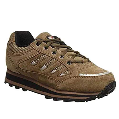 Image of Lakhani 111 Camel Men Leather Sports Running Shoe