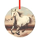 Ce pendentif imprimé cheval blanc cabré est largement utilisé pour Halloween, les fêtes de Pâques et les réceptions d'affaires, créant un festin visuel pour les personnes réconfortantes et romantiques, ou pour les personnes vivantes et joyeuses. Convient pour une variété d'occasions.
