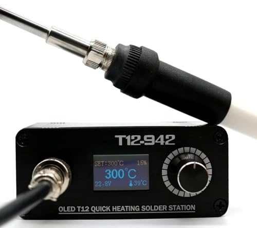 DC12-24V 75W T12-942 Soldering Iron Digital Soldering Station Adjustable temperature Autosleep/Auto...