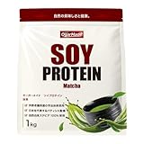 OgarMade ソイプロテイン 人工甘味料不使用 国内製造 大豆 植物性プロテイン (抹茶, 1kg)
