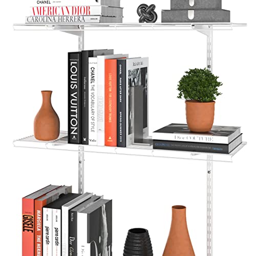 Closetmaid 2283 Shelftrack Book Shelf Kit, 36-Inches, White #TOP6