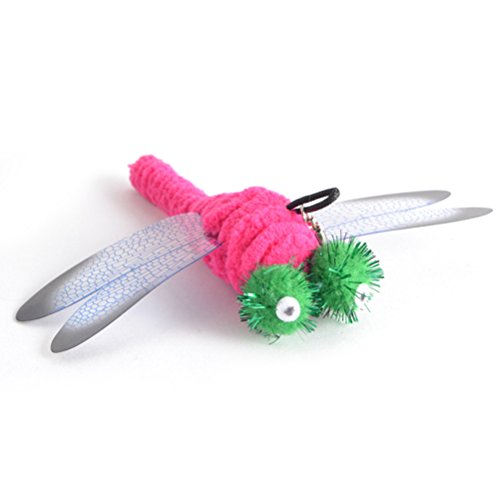 Ueetek 5 Pcs Replacement Dragonfly For Interactive Cat And Kitten Toy Wands #TOP2