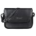 Produktbild STILORD 'Esther' Damen Handtasche Umhängetasche Echtleder Vintage Ledertasche zum Ausgehen klassische Abendtasche Partytasche Freizeittasche Leder, Farbe:schwarz