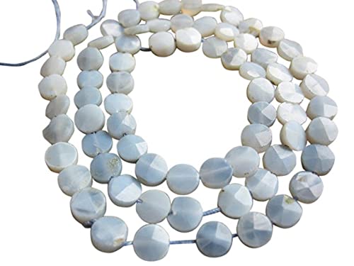 Opale d'Owyhee naturelle de l'Oregon en fil de perles facettées de qualité joaillerie