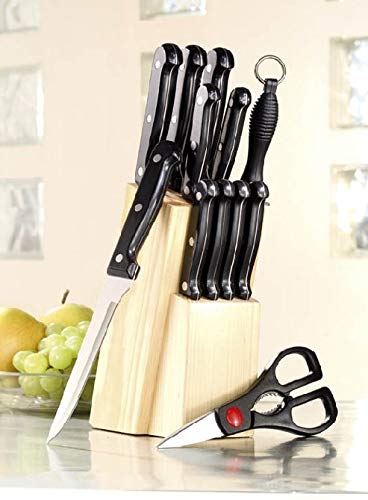 Set Cuchillos Cocina 12 Piezas Acero Inox Base miniatura 3