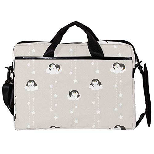 Bolso para portátil de 14 a 15 pulgadas de Little Penguin ideal para la oficina y el café
