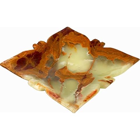UDIG Deko Schale aus dem Halbedelstein Onyx Marmor Cover
