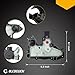 06K103495 PCV Valve, Oil Separator Engine Crankcase Vent Valve, Compatible with Audi A3 A4 Volkswagen Golf VW Jetta Passat Bettle GTI 1.8T 2.0T 2014-2018, Replace 06K013495AA 06K103495AT