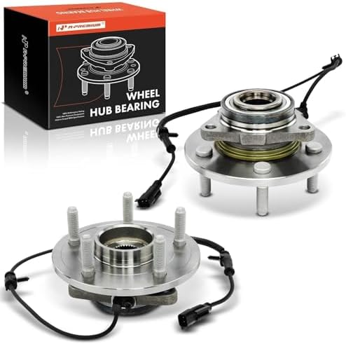 A-Premium 2 x Front Wheel Bearing and Hub Assembly with ABS & 5-Lug Compatible with Ram 1500 2012-2018, 1500 Classic 2019-2022
