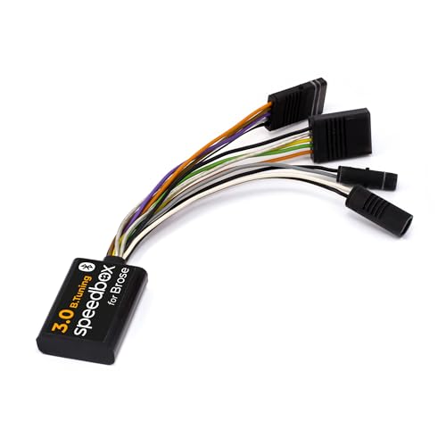 SpeedBox 3.0 B.Tuning (avec Bluetooth) Compatible avec Brose/Puce de Tuning pour vélos électriques avec Moteurs Brose ou Specialized/Application SpeedBox App
