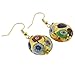 Glass Of Venice Murano Glass Ca D'Oro Earrings - Klimt