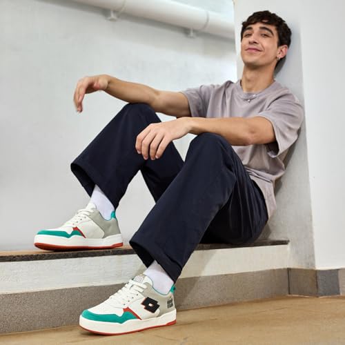 Image of Lotto Men Hoop Star OG Leather Sneakers