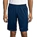Hanes Men's Sport Mesh Pocket Short, Navy Heather, Large
