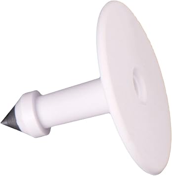 Y-TEX MALE BUTTON WHT 25S
