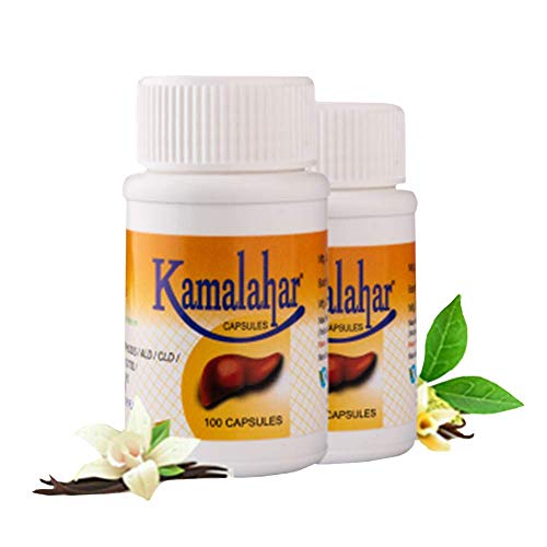 Kamalahar Capsules for Livercare and Metabolism | Ayurvedic Formula For Liver Detox - 100 Capsules X 6 Bottles (B08R23PBH6) Amazon Price History, Amazon Price Tracker