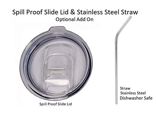 Groomsman 30 Ounce Tumbler In Sets Of 4 To 15 Made Of Stainless Steel Custom Engraved With A Clear Lid Including Choices Of Color, Design, Straw, Thank You Message And Spill Proof Slide Lid #TOP7