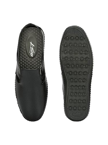 Image of KNOOS Men's Half Back Open Mules Backless Sandals