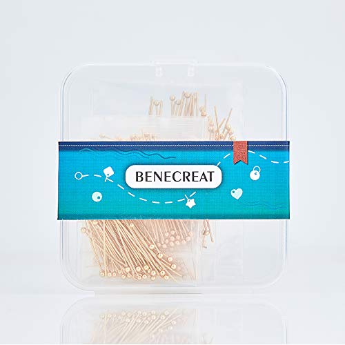 BENECREAT 220PCS Chiodini Occhiello Testa con