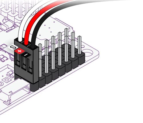 Premium Adapter Servo Kabel Verteiler 5 Fach Splitter Lead 1x JR Futaba Female auf 5x Male Pins 6cm Adapterkabel für Multicopter LED ESC Quad Copter Drohne Hitec Robbe Mr.Stecker Modellbau®